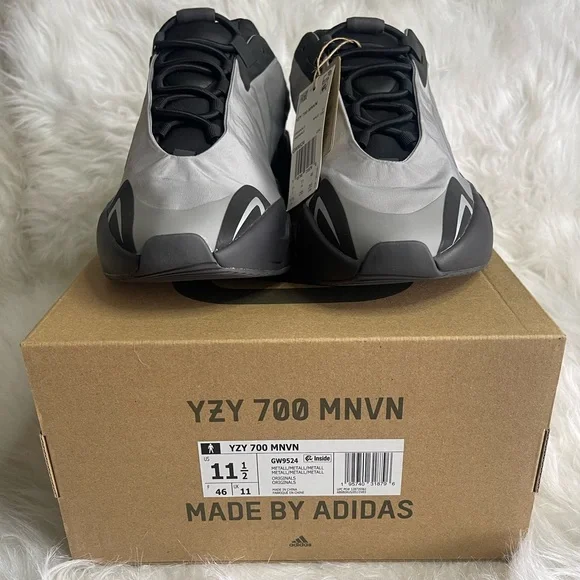 Adidas • Yeezy Boost 700 MNVN Metallic • Size